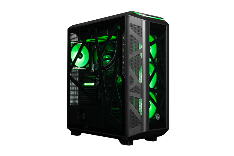 Tulpar TD3 V2.1.8 Masaüstü Oyun Bilgisayarı - Siyah